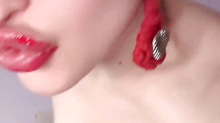 Thick Eyeglasses Talk Blowjob and Nude Dance