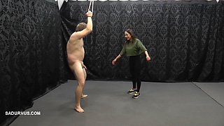 Mistress Nomi Kicks the Cock