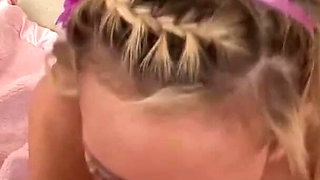 19 years old teen Kaylee Hilton POV deepthroat blowjob cum swallow