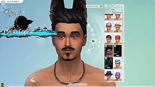 Hot blonde in Sims four mod has fun with the neighbor in wild encounters