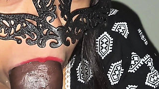 Intense Indian Blowjob POV - Cum in Mouth 4K