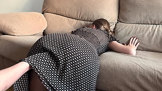 Fuck Friend's Tight Wife and Cum in Panties