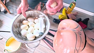 Easter Bitch - 12 Eggs In My Ass - Fisted And Stuffed