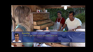 The office wife #12 - Dixon playes with Stacy's pussy while she was trying out a gym outfit