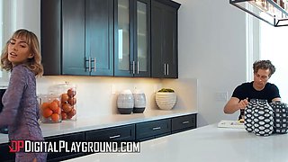 Digitalplayground - Janice Griffith shows off her see-through underwear, then gets fucked by her sugar dad