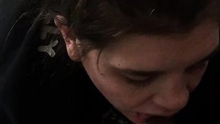 Amateur webcam blowjob and cumshot