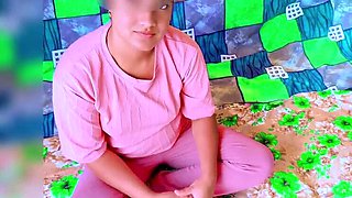 My Stepsister's First Time - Hardcore Fuck with Full Hindi Audio