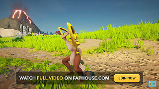 Rabbit Monster Grinding Woman (sapphire Safari V.23)