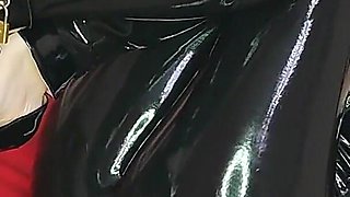 Goddess Farts Non Stop in Latex Outfit