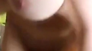 Blonde with Massive Boobs Is Surprised at How Small His Dick Is