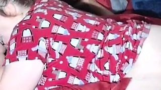 Your Favorite Slut Sloppylynn on Bed Sucking Dick