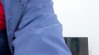 Quikie in Angola While Waiting for Taxi to Go to Airport.