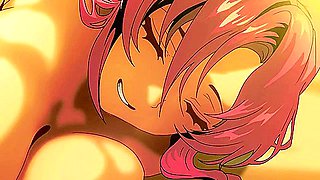 Car Toon In Wakes Up Next To A Huge Latin Cock. Hentai Animation