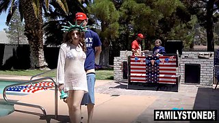 Penelope Kay and the creamy fireworks from boys