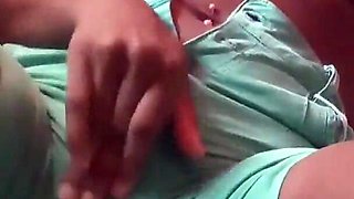 Rubbing Fingering My Pussy Threw My Shorts Cumming Hard