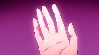 Uncensored Harem College Threesome with Hot Anime Girls