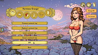 Getting off, boob squeeze, finger-tickling