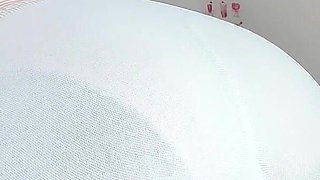 Sweaty Fart Domination in Pink and White Shorts After Gym