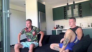 Insatiable Russian Slut Takes Double Penetration Hard - Gangbang Creampie