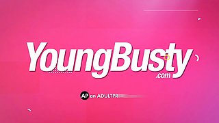Can\u2019t Fool Me with your Hot Body! Ebony Rose Glitch for YoungBusty