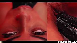 Ebony Girl Canela Skin All The Way Through - Hardcore Anal Monster Cock DP & Pussy Creampie