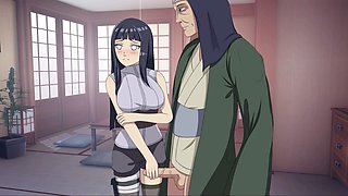 Kunoichi trainer Hinata gets cuckolded by Naruto in animated fantasy by Loveskysan69real