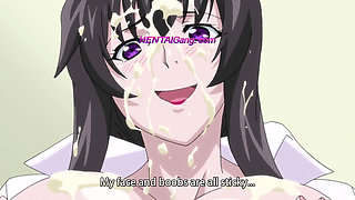 Horny MILF Seduces Gamer Boy at Friend's Apartment - HENTAI UNCENSORED (Subtitled)