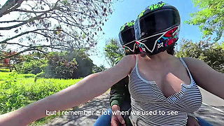 I pick up my stepfather after his work