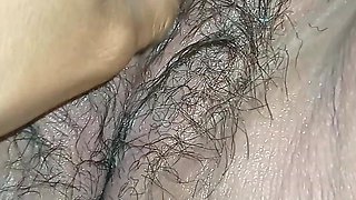 Different Occasions Where I Masturbate My Wife's Fat and Hairy Pussy Until It Squirts