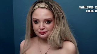 Sexy Hot Babe Taylor Rain Glory Hole Blowjob