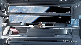 Nexus 3 Orbit Meta. 3D Animation Fuck on a Space Station with Sexy Blonde
