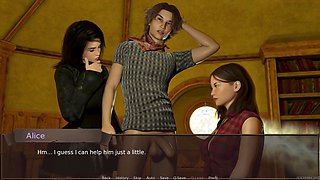 Naughty visual novel with a focus on that perfect butt