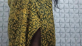 Desi Girl Relaxing Bath Time