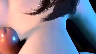 3D Huge Boobs Slut Naked Her Perfect Tits Have Boobjob Sex