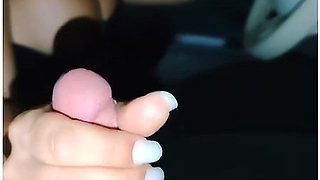 Asshole Let Me Drive - But Cant Resist And Jerks Me Off