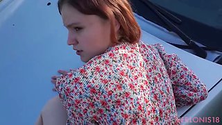 Girlfriend got fucked in a local guys car