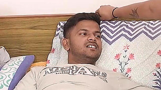 Two Step Brother Fucked Their Lady Servant in the Morning, Threesome Hardcore Sex