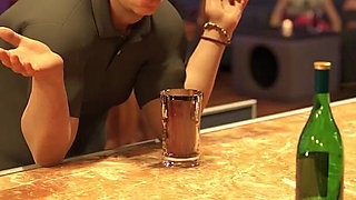 How to Lose Ones Virginity 5 - Eve Giving Blowjob to Leo and Manager Caught Them Redhandedly