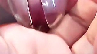 Slave Husband Rides Like a Whore on My Big Blue Strap-on