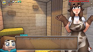 Getting heated in Minecraft with LoveSkySanHentai