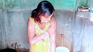 Stepmom, aunty, and bhabhi exploring their desires together