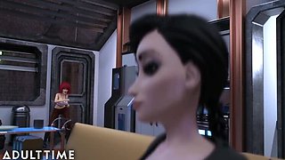 Big Tit Futanari Redhead Cums Hard in Creampie Compilation - F.U.T.A. Squad