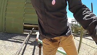 Pissing my work pants on an oil rig