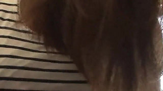 He Takes the Opportunity to Shave Her Hairy to Prepare Her for a Hard Hole