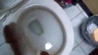 Big cock cum in bathroom soap fuck