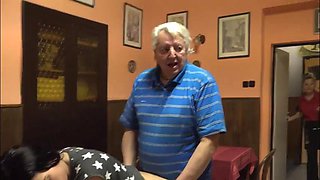 Horny Babe And Old Guy: Big Tits, Teen  Big Ass Porn