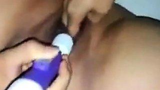 Korean BBW Sub Squirts for Her Two Masters