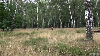 Kinky lesbians outdoor fetish video