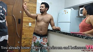 Fucking My Wife in the Kitchen