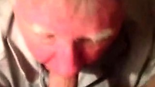 Grandpa Sucking Young Cock